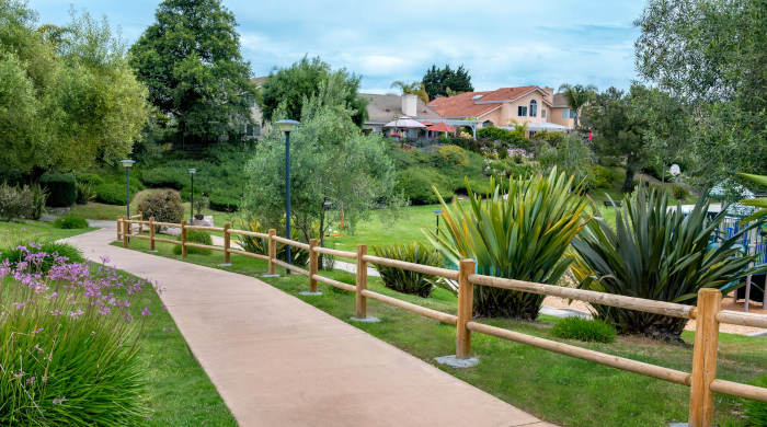 A cozy living room featuring modern furniture and natural light.