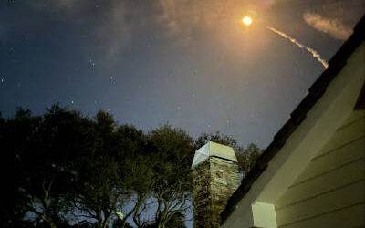 Evening Missile launch